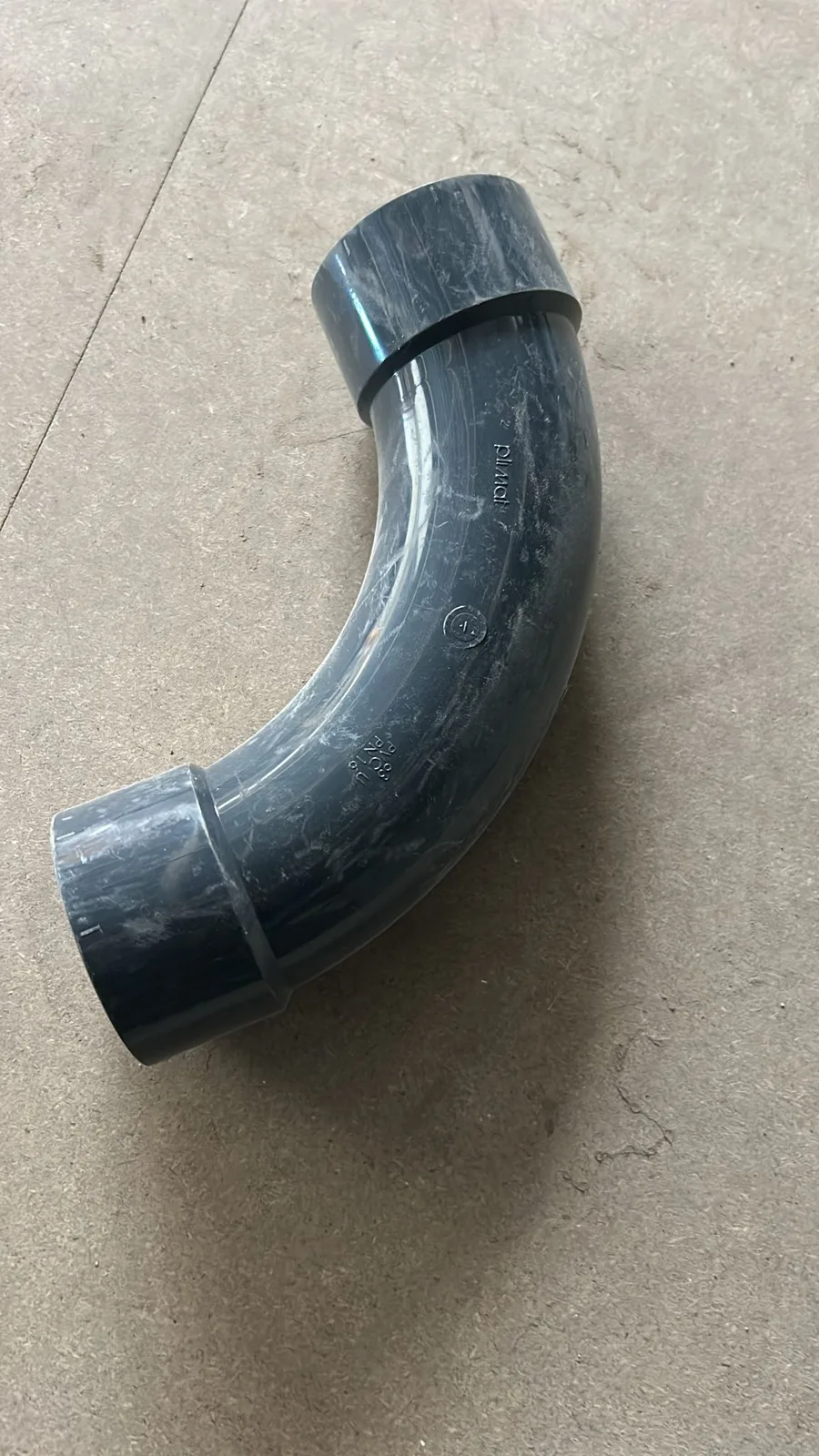Courbe PVC 90° injectée PN16 Ø63mm