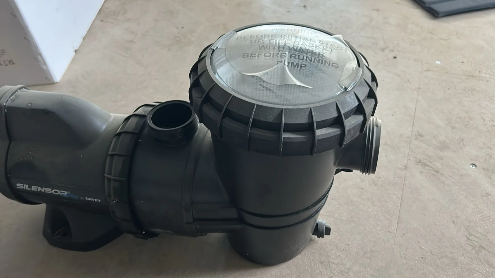 Pompe filtration piscine Davey Silensor SLL300E – 1,9 HP / 1400W