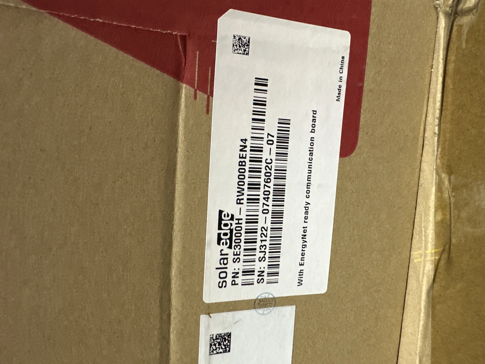 Onduleur monophasé SolarEdge SE3000H